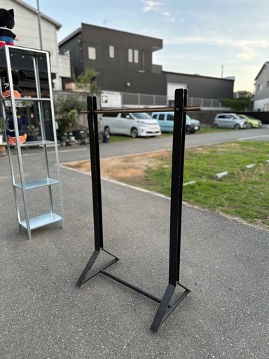 アパレル什器 ハンガーラック ビンテージ アンティーク 重厚感