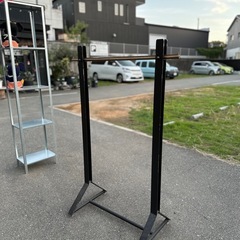 アパレル什器 ハンガーラック ビンテージ アンティーク 重厚感の画像
