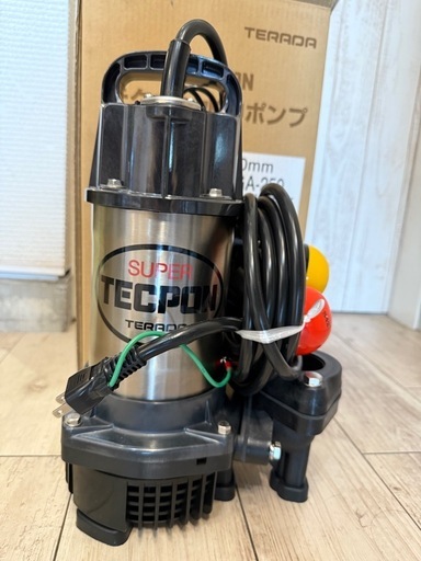 TECPON 水中ポンプ PGA-250 40mm 自動運転