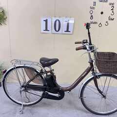 101整備済新基準パナソニック電動アシスト自転車26インチ中古車の画像