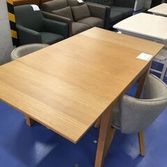 ★リユースのサカイ横浜南店★YM1499 IKEA 拡張ダイニングセット2人用 ブラウン W90～170×D90×H75 クリーニング済みの画像