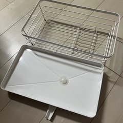 水切りカゴ　洗い物かご　シンク　キッチンの画像
