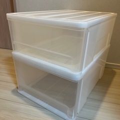 衣装ケース（2個セット）の画像