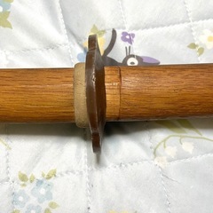 赤樫木刀 鍔付き の画像