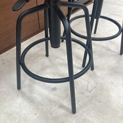 カウンターチェア ハイチェア 椅子 2脚セット♬の画像