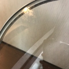鍋蓋 32cm ガラス製 中古品の画像