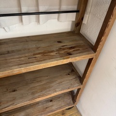 木製ラック　ビンテージ風　オシャレの画像
