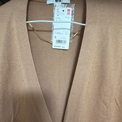 UNIQLO ロングカーディガン（Sサイズ／ベージュ）の画像