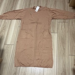 UNIQLO ロングカーディガン（Sサイズ／ベージュ）の画像