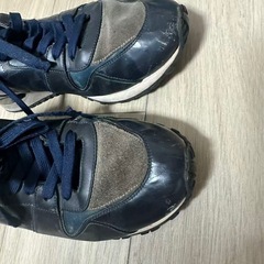 Louis Vuitton スニーカー ブラック×グレーの画像