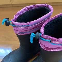 【お譲り先決定】長靴　女性用　女の子用　24cm の画像