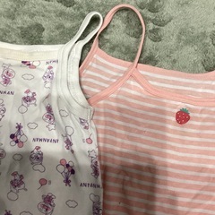 80サイズ　タンクトップ　２枚の画像