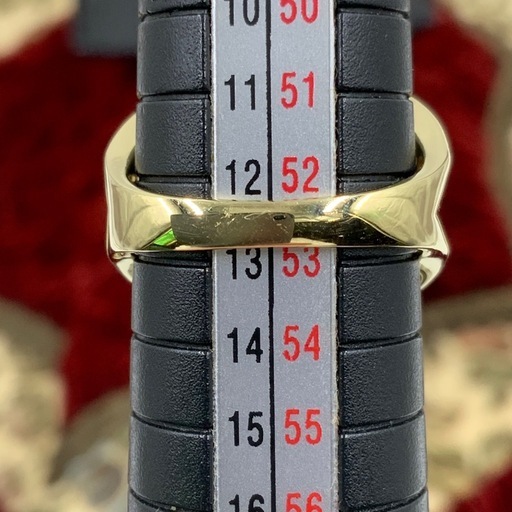 K18 ダイヤ　デザインリング　7.4g 約12.5号　1.54ct