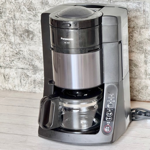 Panasonic 沸騰浄水コーヒーメーカー NC-A57 活性炭フィルター搭載