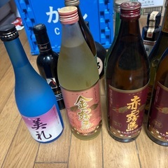 お酒　まとめ　焼酎　ワインの画像