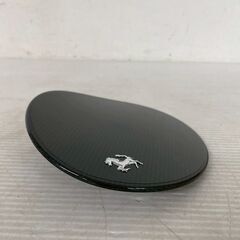 【FERRARI】 フェラーリ 給油口カバー 純正 ブラック カーボン製 812スーパーファスト用 カーボンフューエルカバー A0582の画像