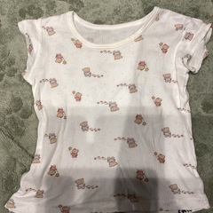 70サイズ肌着ロンパース　2枚　80サイズ肌着2枚の画像