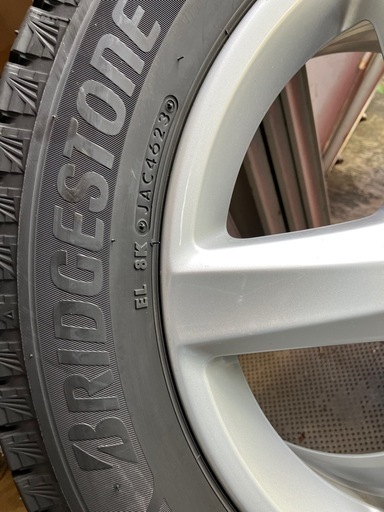 VW16インチホイールセット BS 205/55/R16 1シーズン使用