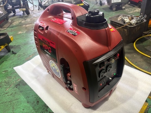 実動整備品】ワキタWAKITA/メイホMEIHOインバータ発電機HPG900i (愛