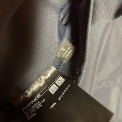 ユニクロ　メンズジャケット　ネイビー　Sサイズの画像