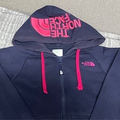 North face パーカーレディースLの画像