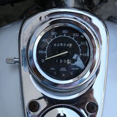 ホンダ V-ツイン マグナ250 『要整備車☆部品取りにも』　ステンワンオフマフラー★CCバー付きの画像