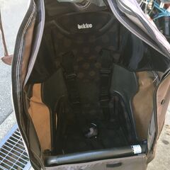 地域限定送料無料　ブリヂストン　ビッケ　グリ　9,6AH　回生充電　子供乗せ　黒系　ギュットクルーム　パスバビー　神戸市　電動自転車　の画像