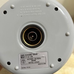 電気ケトル　1Ｌ　HOME SWANの画像
