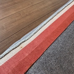 【美品】アルモニア　シャギーラグ　150×200cm グレーの画像