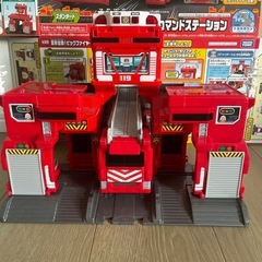 トミカ 変形出動！ビッグファイヤー＆コマンドステーションの画像