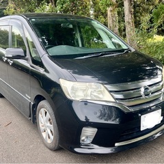 日産　セレナ　ハイウェイスター　Sハイブリッド　黒