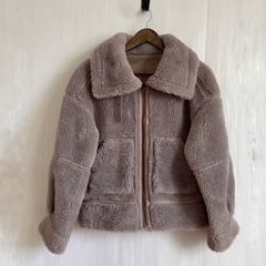 フェイクムートン リバーシブル  レディース メンズ　　の画像