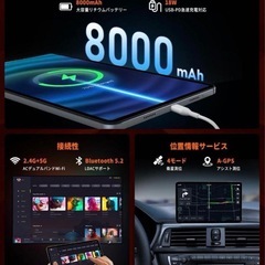 新品 Android14タブレット Hitabt P30A 12インチ G99
 20GB+128GBの画像