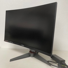 f●■MSI 曲面ゲーミングディスプレイ【Optix MAG24C】の画像