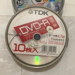 TDK DVD-R・CD-R  セットの画像