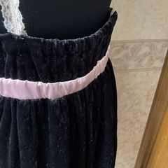 TRALALAトゥララ　姫系ベロアワンピースの画像