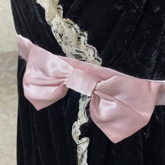 TRALALAトゥララ　姫系ベロアワンピースの画像