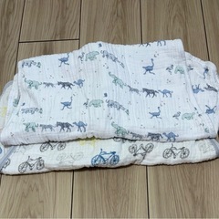 ベビーおくるみ／スリープサック L 2枚 
サイズ（グレー系）の画像