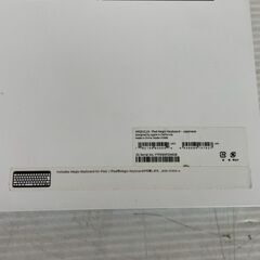 【Apple】 iPad Magic Keyboard MXQU2J/A 12.9インチ ジャンク マジックキーボード iPad Pro 第3世代 第4世代用 A0583の画像