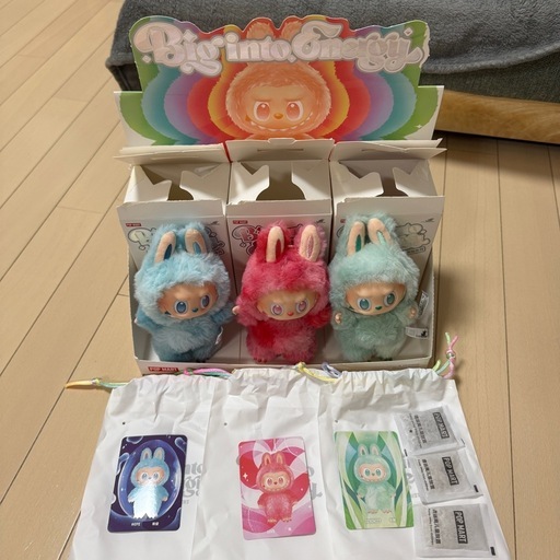 新品　未開封　ラブブ3セット 正規品 LABUBU 3体セット 【公式通販】