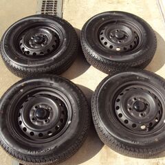 新品　YOKOHAMA 12インチ ホイールセット 4本の画像