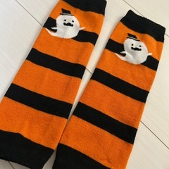 おばけベビーレッグウォーマー　アームウォーマー　子ども用　Halloweenの画像