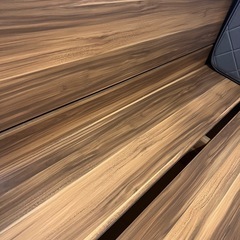 LOWYA　木目調ローベッド フレームの画像