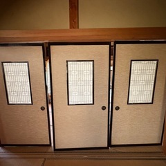 【お取引中】襖 7枚(表裏で柄違い)の画像