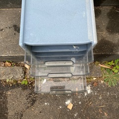 事務用品3段収納ケースの画像