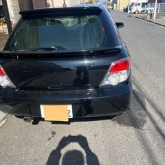 F型鷹目インプレッサワゴンWRX 5MTの画像
