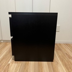 収納棚　ブラックの画像