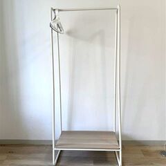 【中古、9ヵ月使用】ハンガーラックの画像
