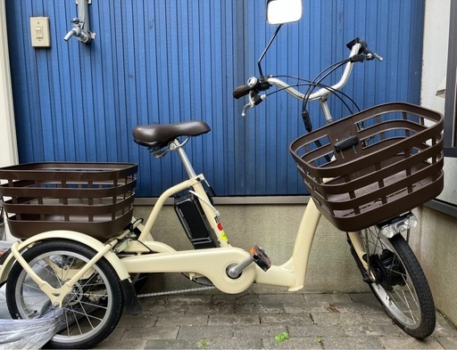 ブリヂストン電動アシスト三輪自転車