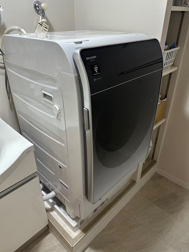 SHARPドラム式洗濯乾燥機　ES-X11A-SR